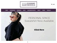 Tablet Screenshot of chubbycartwheels.com
